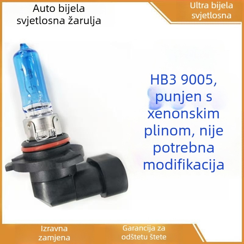Automobilska prednja svjetla 9005 - halogenska, 12V, 55/70/100W, dugi vijek vlakna