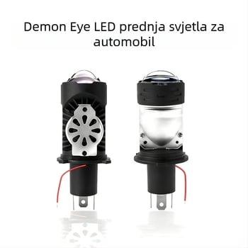 LED far H4 s izravnim priključkom, bifokalna leća, daljinsko i blisko svjetlo, 3600 lm, 50W