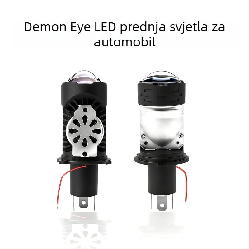 LED far H4 s izravnim priključkom, bifokalna leća, daljinsko i blisko svjetlo, 3600 lm, 50W