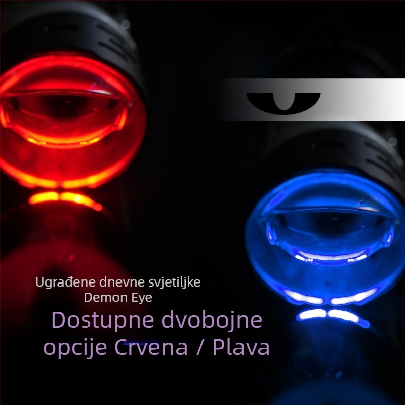 LED far H4 s izravnim priključkom, bifokalna leća, daljinsko i blisko svjetlo, 3600 lm, 50W