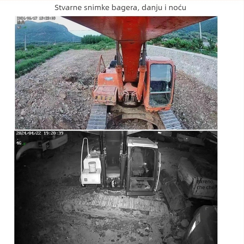 Bežična IP kamera za vozila za praćenje uživo, 1440p, objektiv 3,6 mm, IR domet 20 m, napajanje DC12-24V