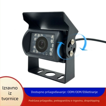 Stražnja kamera s infracrvenim noćnim vidom, 1080p AHD, 180° kut gledanja, metalno kućište, za kamione, autobuse i minibuse