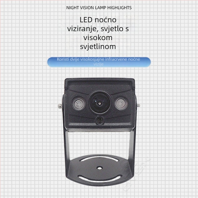 Potpuno metalna DMS kamera za kamion, nadzor umora, 1080p AHD, infracrveno noćno vidno, kut gledanja 120°, napajanje 12V, model QW-DM02