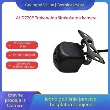 Kamera za vožnju unazad automobila s ultra jasnim noćnim vidom, AHD 720P, 12V napajanje, 10° kut gledanja, GR78 model, slika u zrcalu