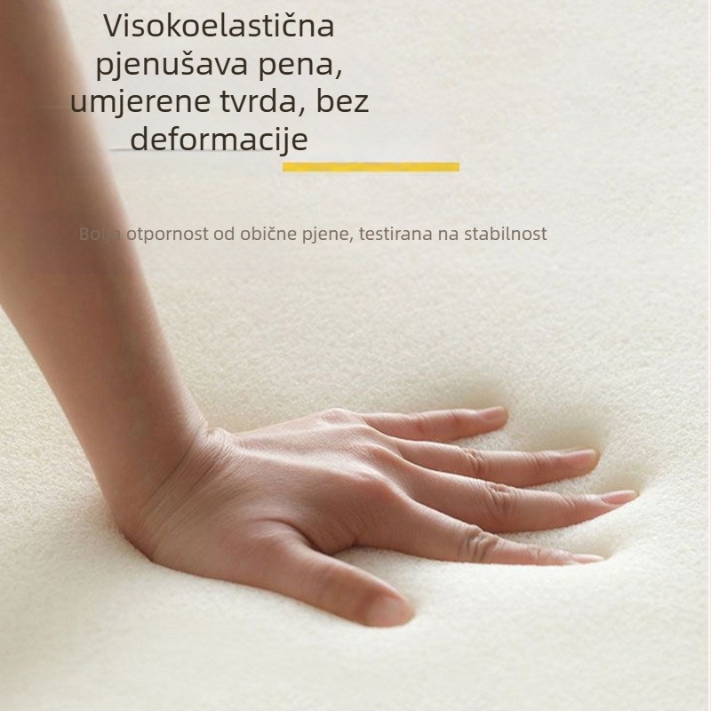 Jastučić za podršku struka s punjenjem od memorijske pamuka i navlakom od mrežaste tkanine, svijetlo luksuzan stil