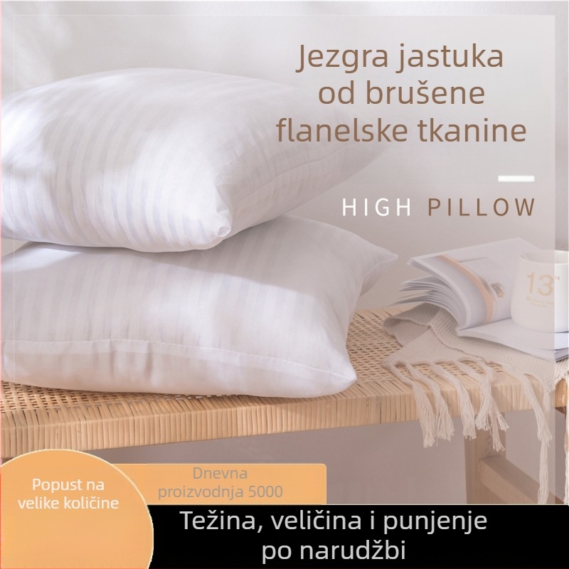 Jezgro jastuka od plišanog materijala s PP vlaknastom punom, kvadratni umetak za kauč i hotelsku dekoraciju