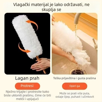 Četka za prašinu – Unique, sintetička vlakna, skalabilna funkcija