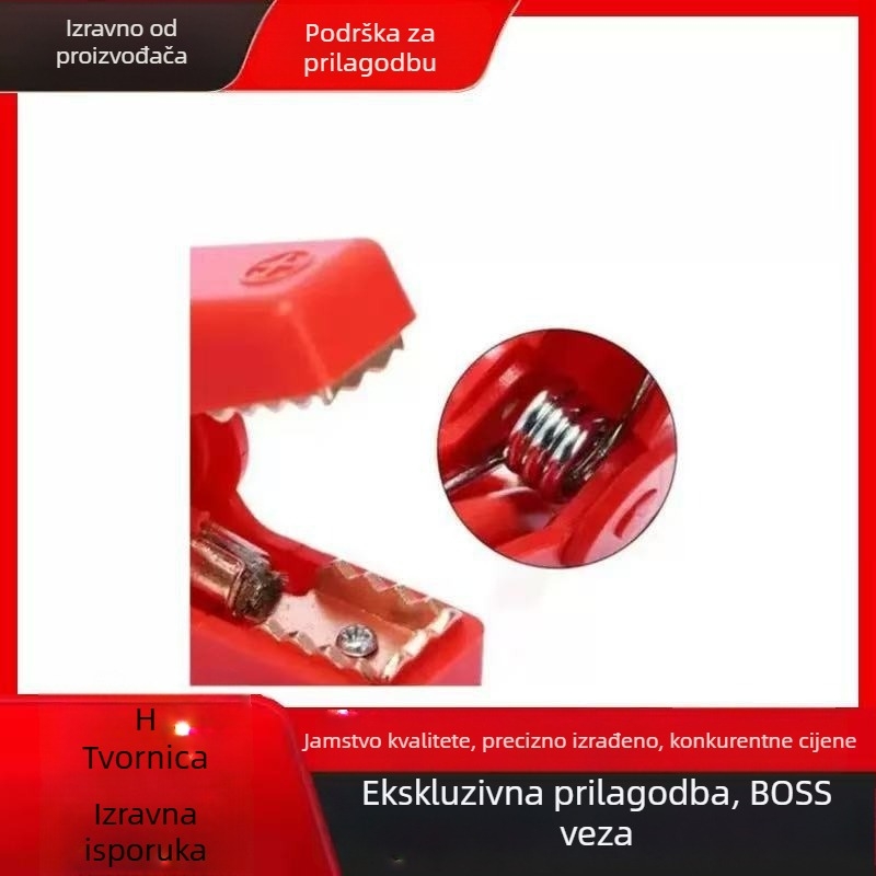 Kexin Klip za kabel za nužni Start automobila, Utičnica br. 10, Silikonski bakreni vodič, Prilagodljivo