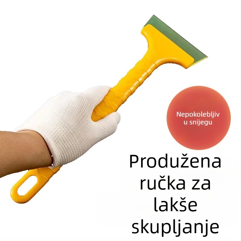 Auto alat za uklanjanje snijega s dugim drškom: lopata za snijeg, četka za odmrzavanje i plastični škrab za film; Materijal: PP; Podrijetlo: Zhejiang; Mogućnost prilagodbe; Privatna marka dostupna
