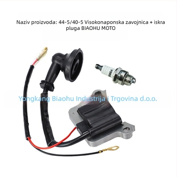 Zapalna zavojnica za dvotaktne motore (43cc/49cc), kompatibilna s modelima 40-5 i 44-5 za pocket bikes, visoka učinkovitost i otporna na visoke temperature