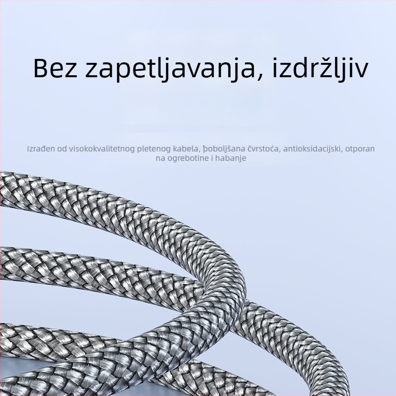 Audio kabel 6,5 mm na 3,5 mm za mikrofon, slušalice, mixer, pojačalo i električnu gitaru