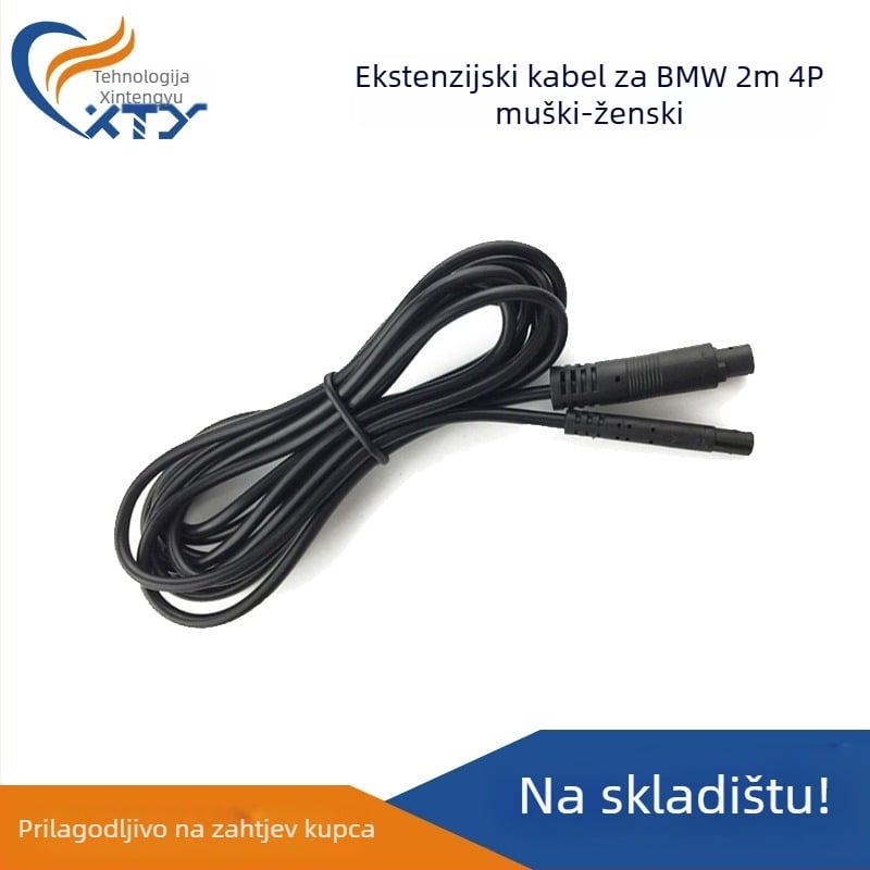 4P četverojezgreni video kabel za stražnji prikaz, PVC izolacija, ROHS potvrda, za automobilne kamere