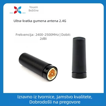 2.4G vanjska SMA omni-direkcijska antena za WiFi i Bluetooth modul, vodootporna, VSWR ≤ 1.5