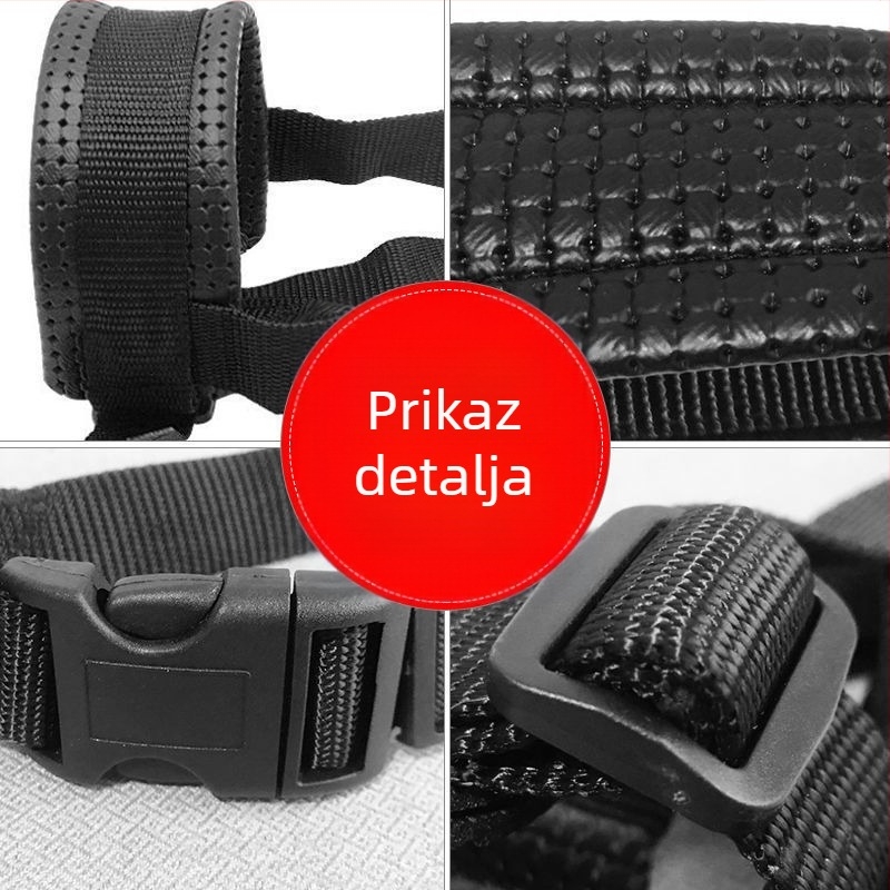 Muzzle za pse s pristupom vodi, protiv ugriza i protiv jedenja