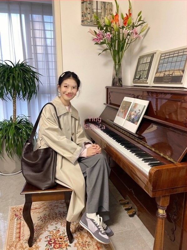 Dugi windbreaker kaput Silk Song, poliester, jednobojni dizajn, Mori Girl stil