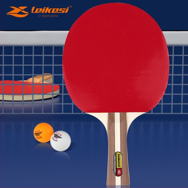 Rex LKS-2122 reketa za stolni tenis s poplar bazom, gumom s reverznim ljepilom, pravim držanjem