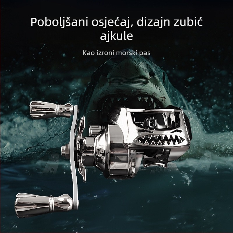 Water Drop Wheel štap za ribolov s metalnim držačem užeta, anti-eksplozivna žica Metal Master, ovlaštena privatna marka