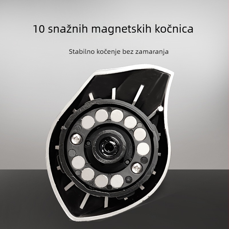 Water Drop Wheel štap za ribolov s metalnim držačem užeta, anti-eksplozivna žica Metal Master, ovlaštena privatna marka