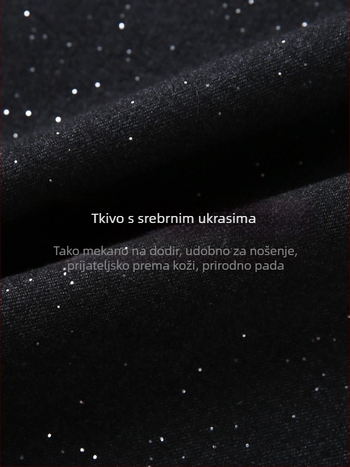 Suknja A-linije, elegantan poslovni stil, srednja duljina, poliester tkanina (95%+), Zima 2024