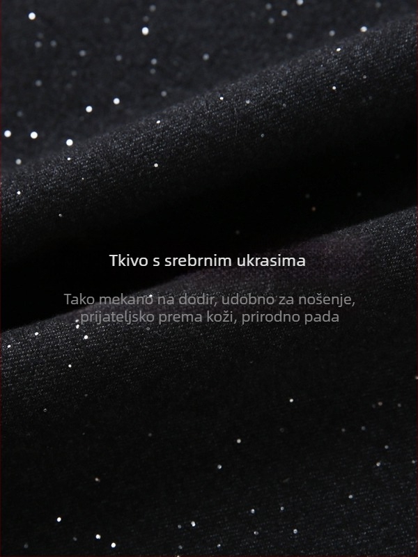 Suknja A-linije, elegantan poslovni stil, srednja duljina, poliester tkanina (95%+), Zima 2024