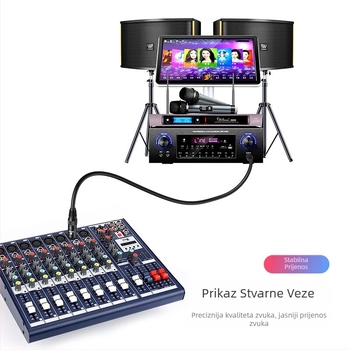 Audio produžni kabel, 1 m, Biaz, muško-ženski konektor, K66 certifikat