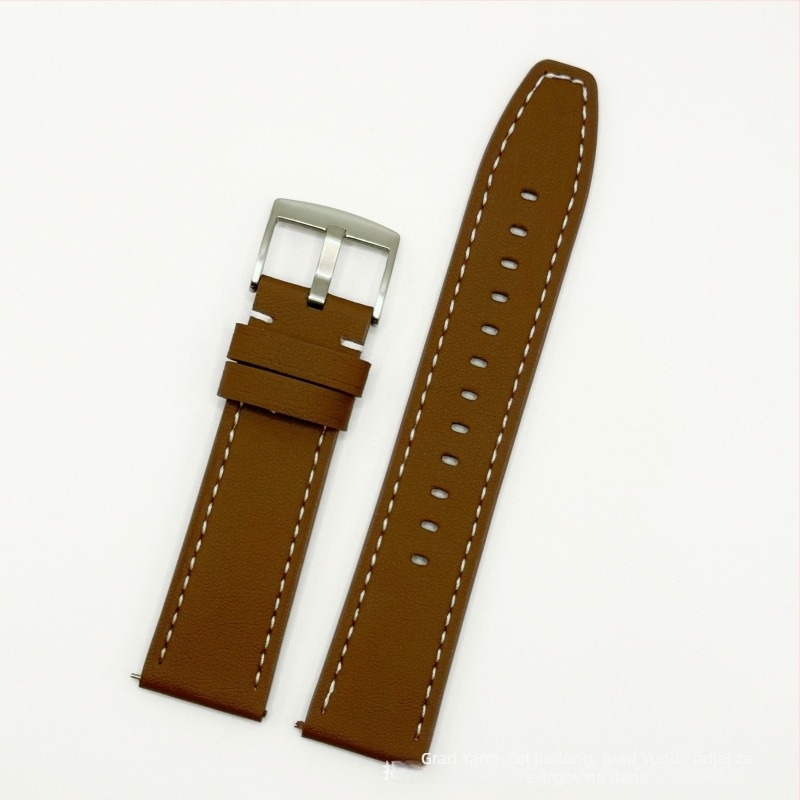 Kožna narukvica za Huawei GT4/GT5, unisex, kompatibilna s GT3/GT4/GT5, kopča s pinom, poslovni stil, 15 g, Predstavljena 2024