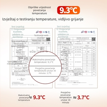 Unisex vunene termalne hlače s flis unutarnjom, dvostruki sloj, ekstra debeli, zaštita koljena
