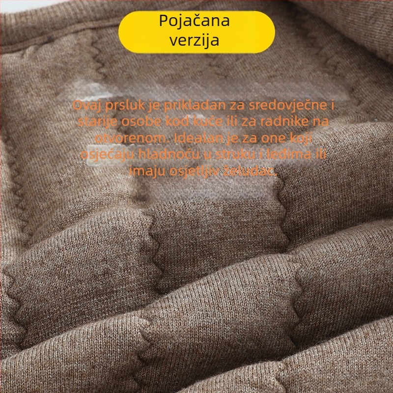 Gilet od kameljeve dlake, debeli zimski topli komad, labav kroj, 90% kameljeve dlake