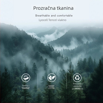 Muške traperice Lyocell Ice-Silk, ravnog kroja, opuštena silueta, srednji pojas, zatvarač