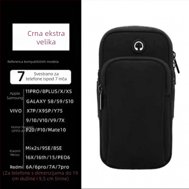 Torba za Huawei telefon, unisex, PU materijal, preko ramena ili oko struka, za biciklizam