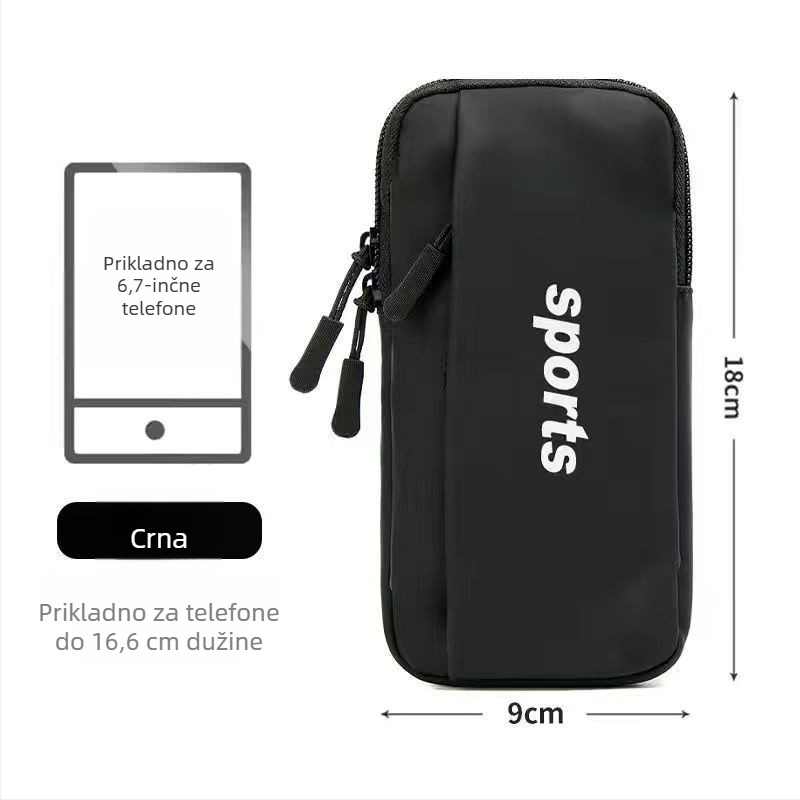 Torba za Huawei telefon, unisex, PU materijal, preko ramena ili oko struka, za biciklizam