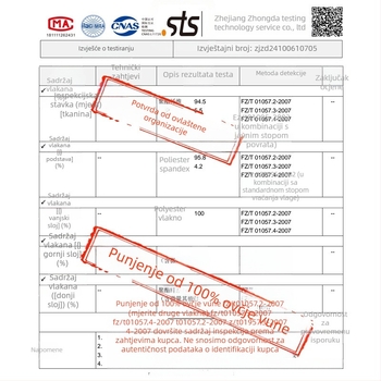 Ženske hlače visokog struka, ravnog kroja, kašmir smjesa 95%+, mikroelastičnost, jesen 2024