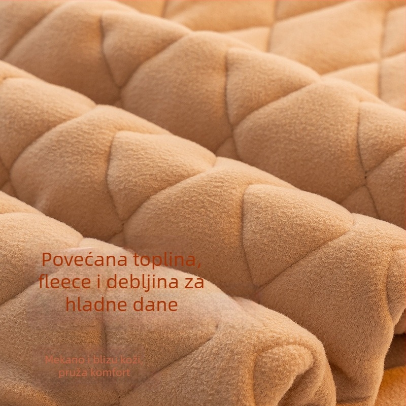 Muške vunene tople hlače s flis podstavom, visoki pojas, tri sloja, izuzetno debeli