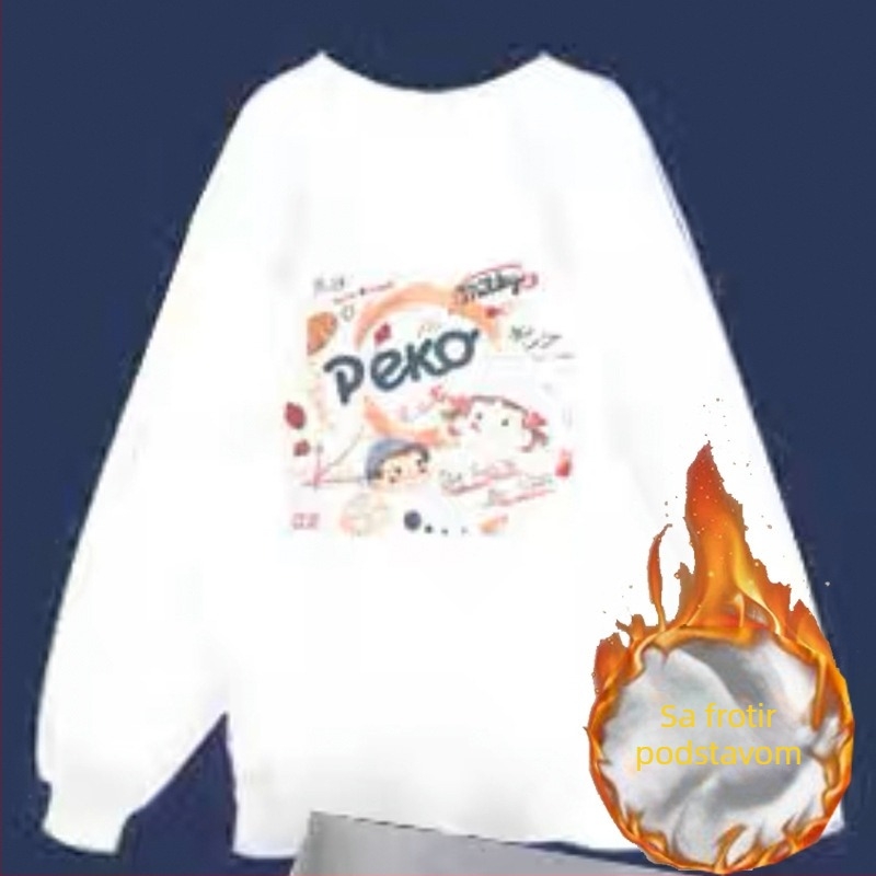 Trudnički set: top i hlače od pamuka, labav kroj, dugi rukavi, 80–90% pamuka, jesenski japansko-korejski casual stil