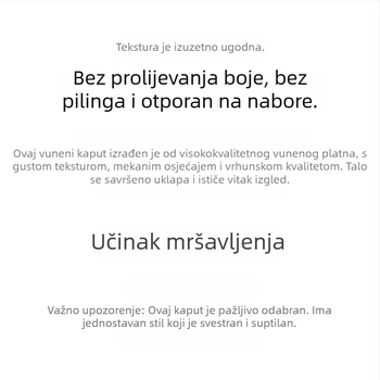 Ženski kaput srednje dužine za jesen-zimu, Hepburn inspiriran, Hong Kong stil, corduroy tkanina s krznenim detaljima od zecje dlake <30%.