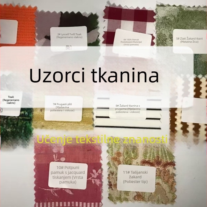 Ženski chenille džemper s geometrijskim uzorkom – V-izrez, A-silueta, poliester