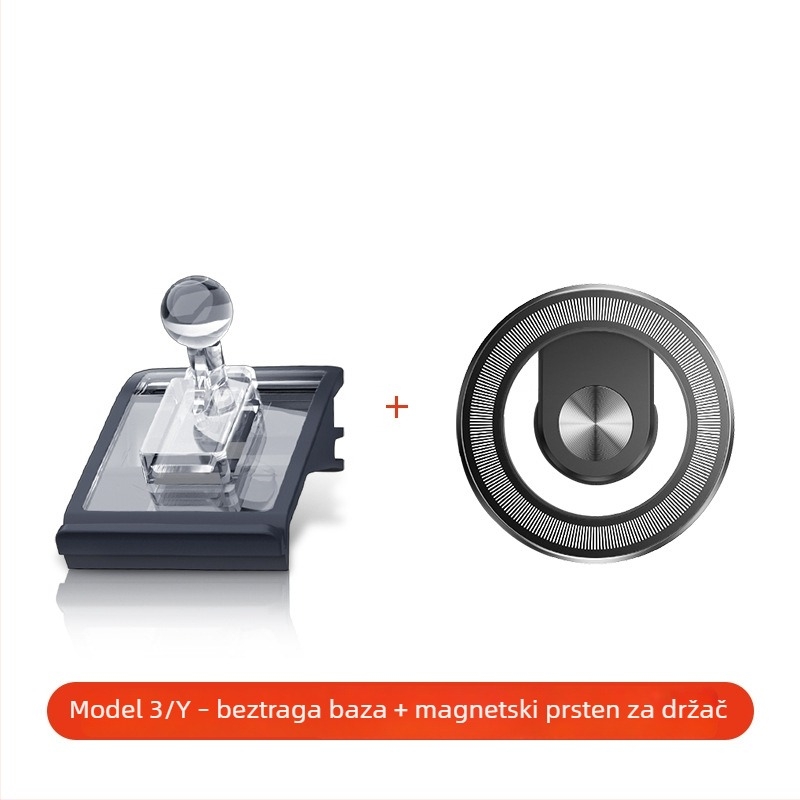 Držač za telefon za Tesla – za ventilacijski otvor, Snap-On montaža, marka YZ