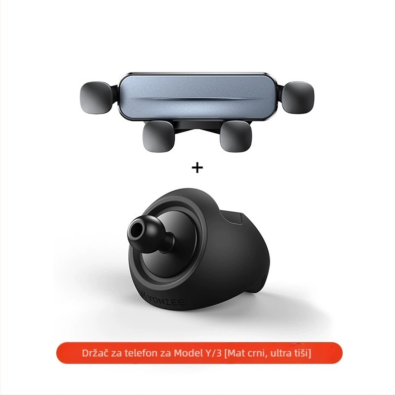 Držač za telefon za Tesla – za ventilacijski otvor, Snap-On montaža, marka YZ