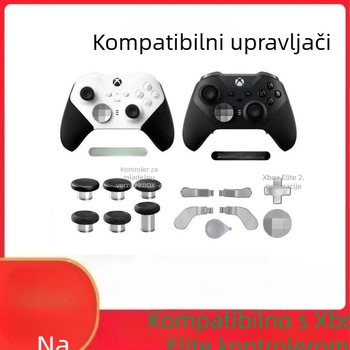 Zamjenske dijelove za Xbox Elite Series 2 kontroler – metalni gumbi i rocker pločice, materijal čelik, težina 120 g, kompatibilno s Elite Series 2, DIY
