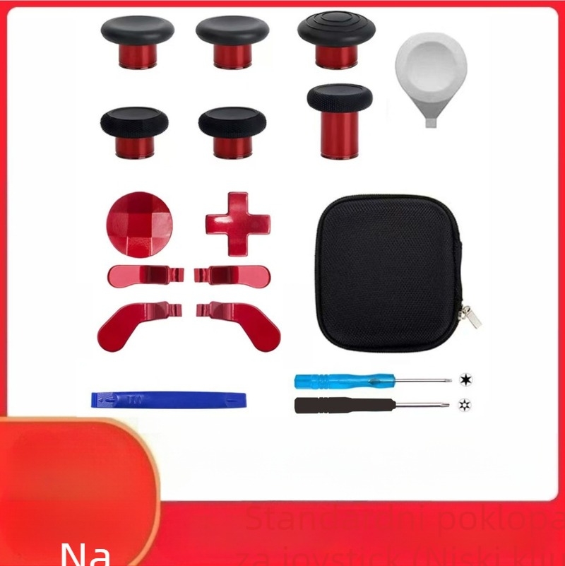 Zamjenske dijelove za Xbox Elite Series 2 kontroler – metalni gumbi i rocker pločice, materijal čelik, težina 120 g, kompatibilno s Elite Series 2, DIY