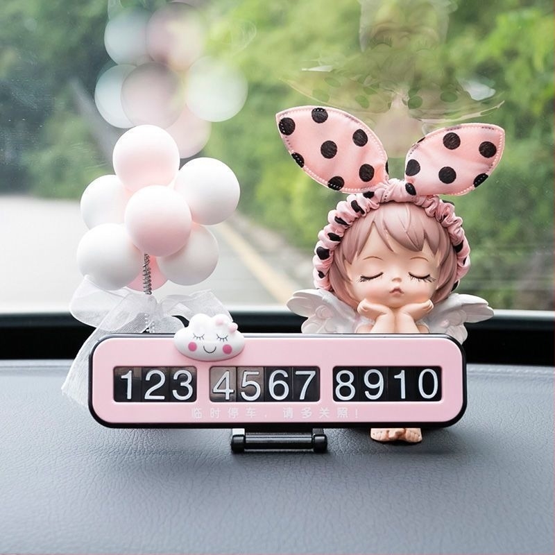 Chiweng Privremena pločica za parkiranje autom – Plastika, bez prilagođavanja, skriveni nosač