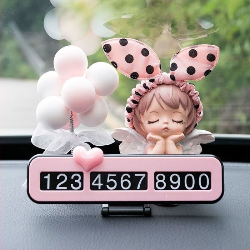 Chiweng Privremena pločica za parkiranje autom – Plastika, bez prilagođavanja, skriveni nosač