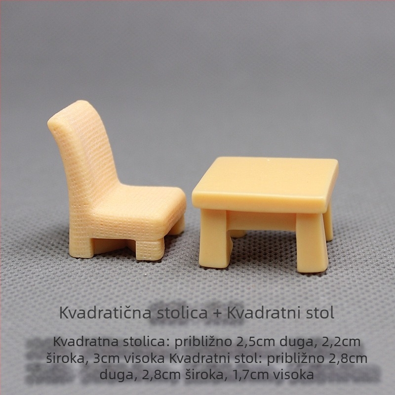 Mačja figurica od smole, stolna dekoracija s mini krajolikom u karikaturalnom stilu; materijal: smola; kategorija: crtani film; stil: kineski stil