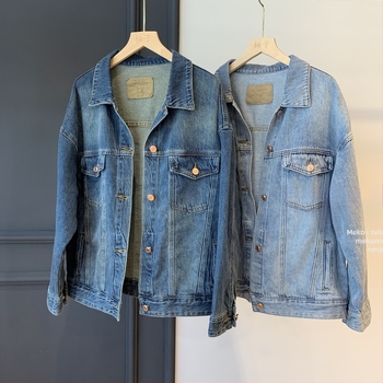 Kaput od chenille sa spandexom, jedne boje, dugi rukavi s princeza krojem, POLO ovratnik, jednostruko kopčanje