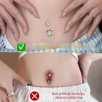 Metalni pupčani nakit — proljeće 2025 izdanje