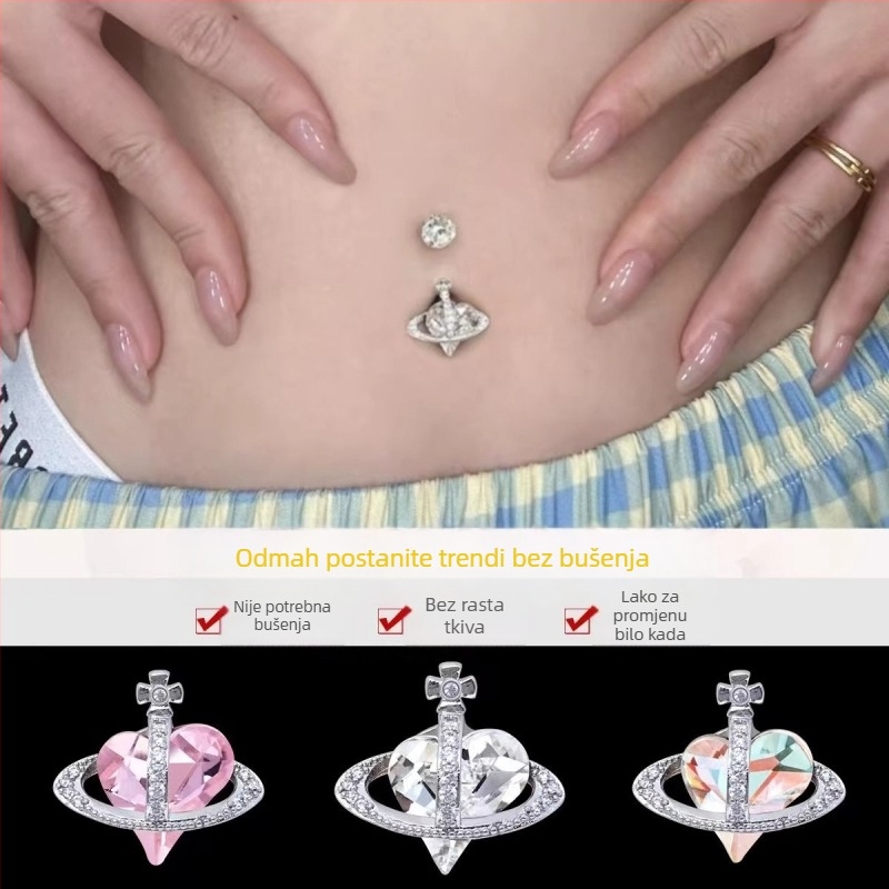 Metalni pupčani nakit — proljeće 2025 izdanje