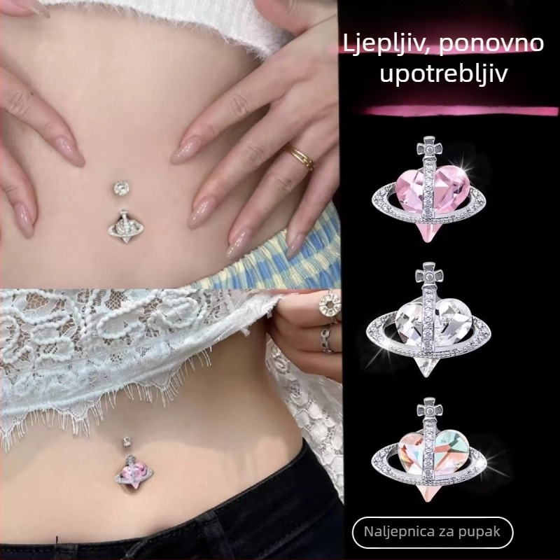 Metalni pupčani nakit — proljeće 2025 izdanje