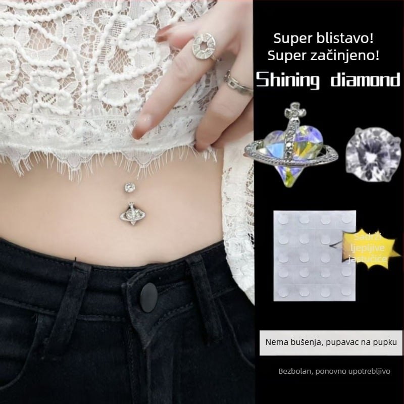 Metalni pupčani nakit — proljeće 2025 izdanje