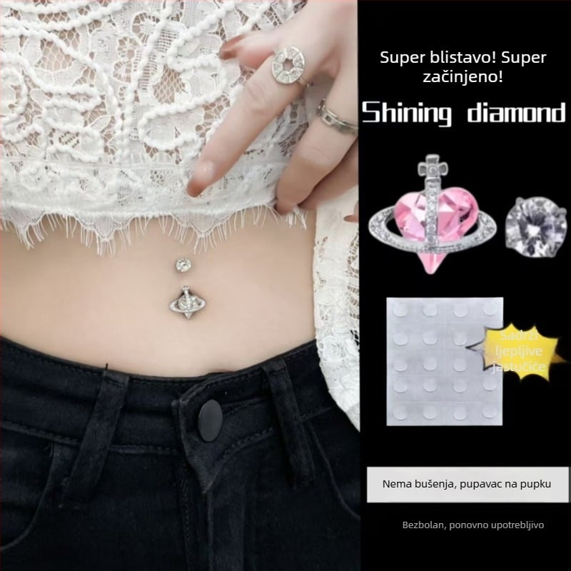 Metalni pupčani nakit — proljeće 2025 izdanje