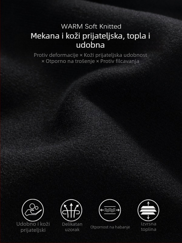 Ženske kratke hlače visokog struka, poliester, mikroelastičnost (zimska kolekcija 2025)